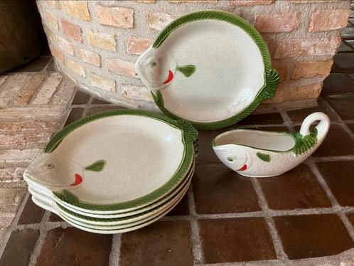 Waechtersbach vis-servies, vintage, Antiek en Kunst, Antiek | Servies compleet, Ophalen