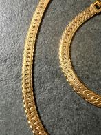 Double Ketting & Armband Set, Ophalen, Gebruikt, Goud, Overige materialen