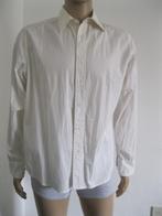 maat M, nieuw FUGU overhemd, wit, 74 cm., Kleding | Heren, Overhemden, Nieuw, Fugu, Ophalen of Verzenden, Halswijdte 39/40 (M)