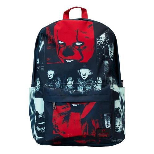 IT by Loungefly Full-Size Backpack Pennywise I Heart Horror, Verzamelen, Film en Tv, Nieuw, Film, Gebruiksvoorwerp, Ophalen of Verzenden