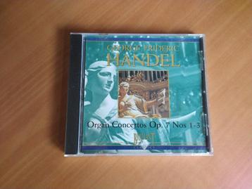CD George Frideric Handel - Organ Concertos Op. 7 Nos 1-3 beschikbaar voor biedingen