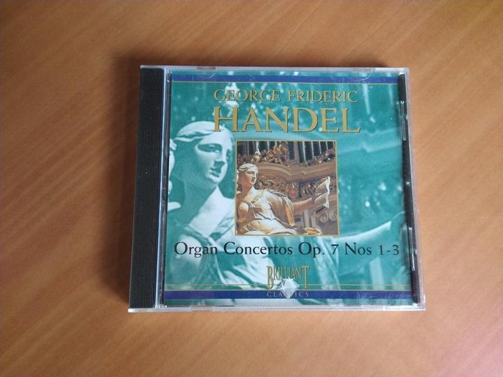 CD George Frideric Handel - Organ Concertos Op. 7 Nos 1-3, Cd's en Dvd's, Cd's | Latin en Salsa, Zo goed als nieuw, Ophalen of Verzenden