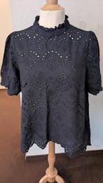Broderie top - Norah - maat 44, Verzenden, Zwart, Maat 42/44 (L), Zo goed als nieuw