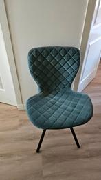Blauwe eetkamer stoel kwantum, Huis en Inrichting, Stoelen, Ophalen, Zo goed als nieuw, Blauw, Eén