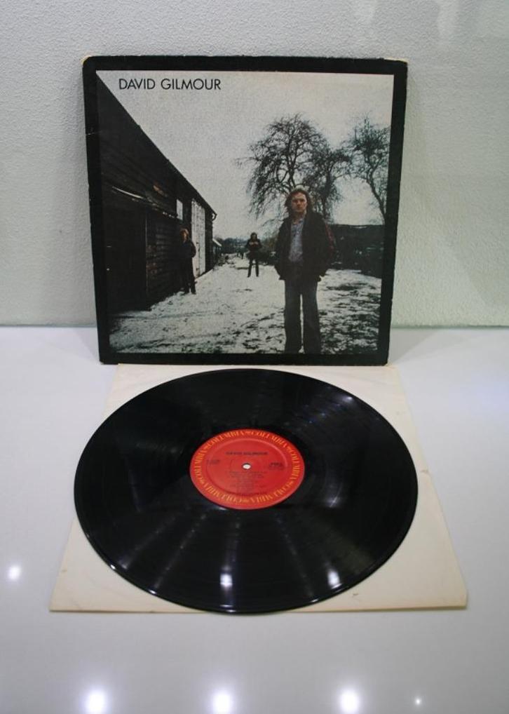 David Gilmour (Pink Floyd) - David Gilmour - USA-press - VG+, Cd's en Dvd's, Vinyl | Rock, Gebruikt, Progressive, 12 inch, Ophalen of Verzenden