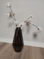 Grote Mica Decorations Bruine Glazen Vaas, Overige kleuren, Nieuw, Ophalen of Verzenden, Glas