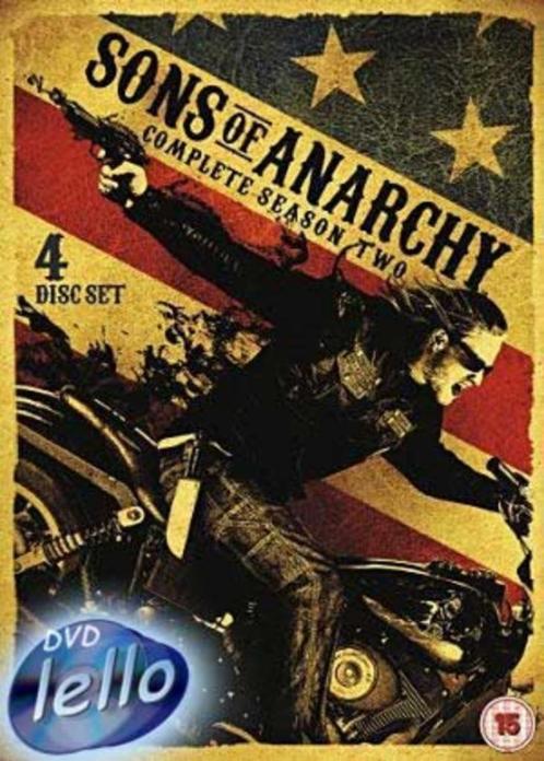 Sons of Anarchy, Seizoen 2 (2009 Theo Rossi, Katey Sagal) UK, Cd's en Dvd's, Dvd's | Tv en Series, Nieuw in verpakking, Drama