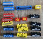 Lego steentjes met opdruk - oa Legoland / Police, Gebruikt, Lego, Ophalen, Losse stenen