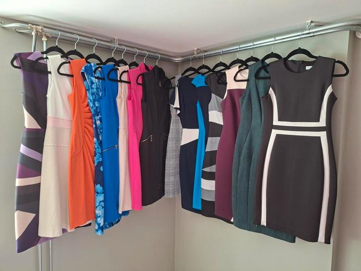 15 designerjurken mt 34; o.a. CK, TH en Ralph Lauren, Kleding | Dames, Jurken, Zo goed als nieuw, Maat 34 (XS) of kleiner, Ophalen of Verzenden