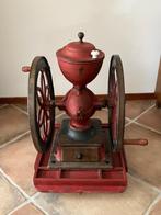 Toonbank koffiemolen met 2 vliegwielen en 2 handvatten, Antiek en Kunst, Antiek | Gereedschap en Instrumenten, Ophalen