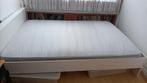 IKEA twijfelaar wit incl lattenbodems en matras, Huis en Inrichting, Slaapkamer | Bedden, Ophalen, Gebruikt, Wit, 140 cm