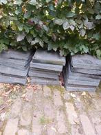 Gratis 20 stoeptegels 30x30 antraciet, Ophalen, Zo goed als nieuw, 10 m² of meer, Beton