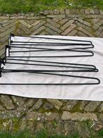 6 tafelpoten duraline model hairpin 72 cm, Rond, Ophalen of Verzenden, Zo goed als nieuw, 50 tot 100 cm