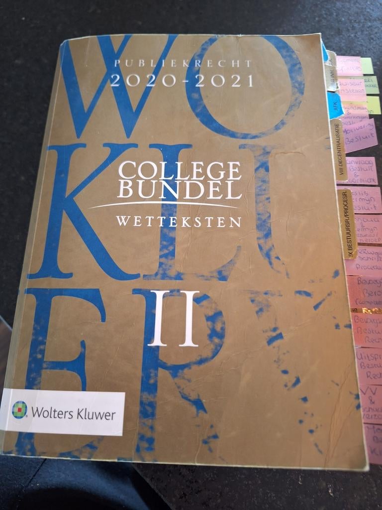 Collegebundel 2020-2021, Ophalen of Verzenden, Zo goed als nieuw