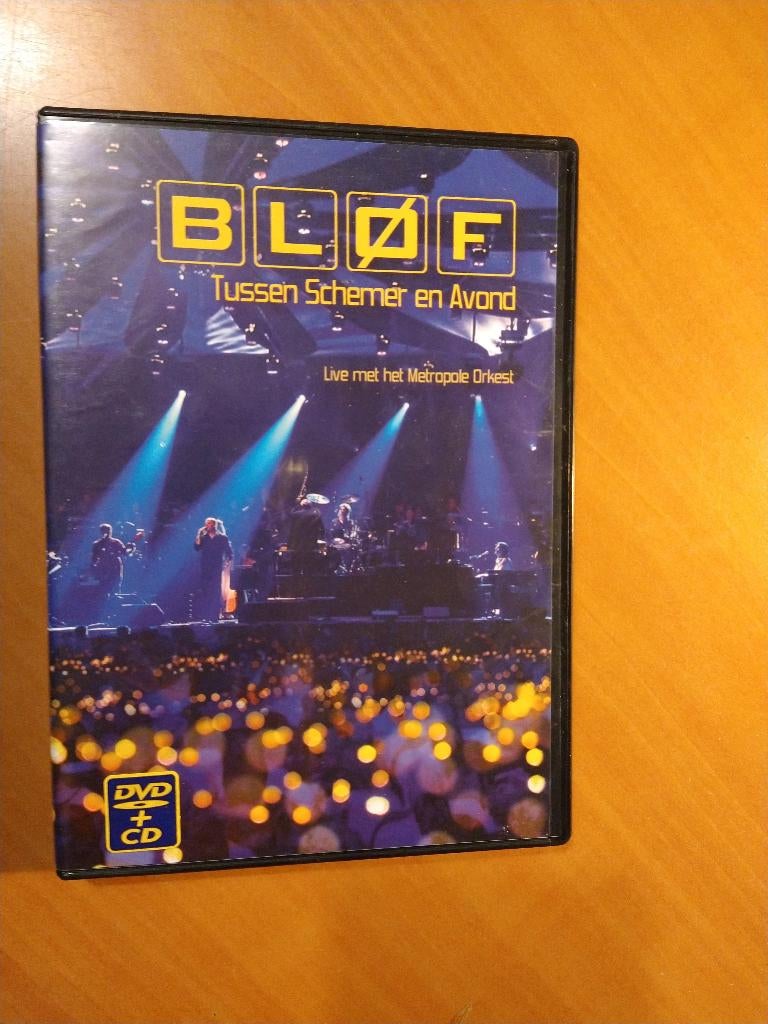 DVD+CD Bløf. Tussen Schemer en Avond, Alle leeftijden, Ophalen of Verzenden, Zo goed als nieuw