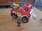 Playmobil Brandweer terreinwagen, Kinderen en Baby's, Speelgoed | Playmobil, Ophalen of Verzenden, Gebruikt