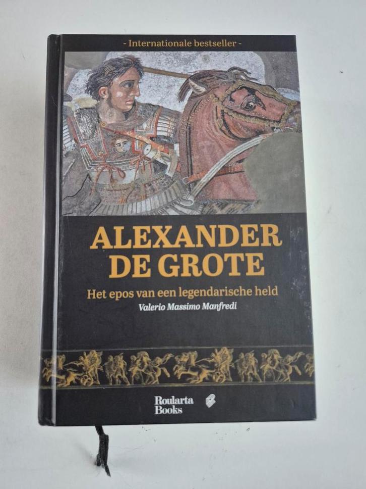 Alexander de Grote - Manfredi, Boeken, Geschiedenis | Wereld, Gelezen, Europa, 20e eeuw of later, Ophalen of Verzenden