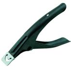 Nagelknipper voor kunstnagels / nageltip knipper zwart., Ophalen of Verzenden