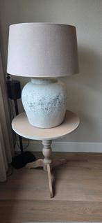 kruiklamp kap 54cm toupe, Ophalen of Verzenden, Zo goed als nieuw, Rond, 50 cm of meer