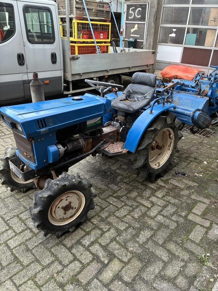 Iseki tx1500 met grondfrees, Zakelijke goederen, Agrarisch | Tractoren