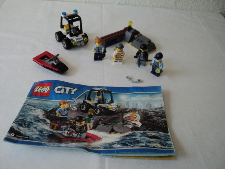 LEGO CITY starterset PRISONER ISLAND nr 60127, Kinderen en Baby's, Speelgoed | Duplo en Lego, Gebruikt, Lego, Complete set, Ophalen of Verzenden