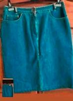 Nieuwe blauwe Scapa jeans denim rok 44-46, Kleding | Dames, Scapa, Maat 42/44 (L), Nieuw, Knielengte