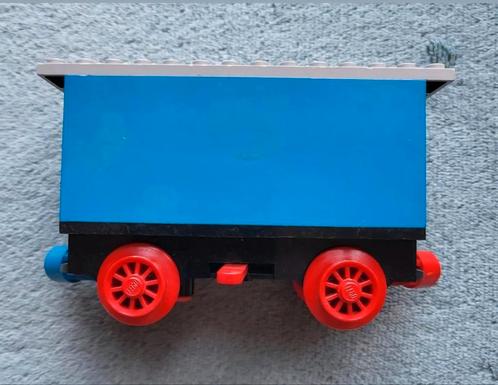 Lego trein 4,5 Volt blauwe rails batterij wagon (Defect !!), Kinderen en Baby's, Speelgoed | Duplo en Lego, Gebruikt, Lego, Complete set