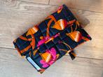 Toilettas make up tas Afrika wax block, Ophalen of Verzenden, Nieuw, Roze, Dame