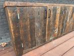 Wagonhouten Dressoir met deuren, Ophalen, Zo goed als nieuw, 200 cm of meer, Wagonhout