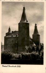 kasteel Hoensbroek, Hub Leufkens, Verzamelen, Ansichtkaarten | Nederland, Verzenden, 1940 tot 1960, Gelopen, Limburg