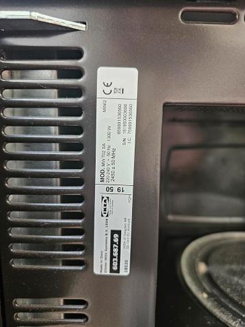 IKEA Metod/Vallstena 60x60x200 keukenkasten + magnetron/oven - afbeelding 6