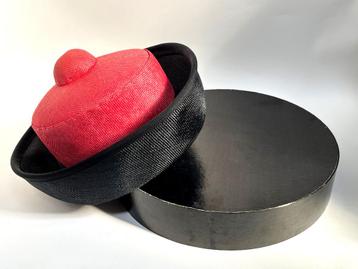 Vintage originele Harry Scheltens hoed hoedenmaker Beatrix beschikbaar voor biedingen