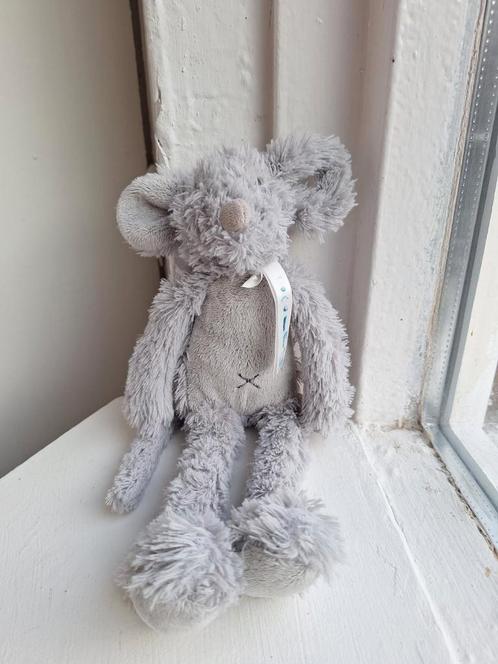 Happy Horse knuffel muis grijs, Kinderen en Baby's, Speelgoed | Knuffels en Pluche, Zo goed als nieuw, Overige typen, Ophalen of Verzenden
