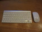 Apple toetsenbord + muis bluetooth, Computers en Software, Gebruikt, Toetsenbord en muis-set, Ophalen of Verzenden, Draadloos