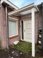 Afdak voordeur met aluminium paal en waterafvoer, Ophalen, Nieuw, Veranda