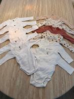 11 baby rompertjes lange mouwen maat 50/56, Kinderen en Baby's, Babykleding | Maat 50, Ophalen, Zo goed als nieuw, Jongetje of Meisje