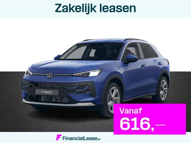 Volkswagen T-Roc Life First Edition 1.5 eTSI 85 kW / 116 PK, Auto's, Volkswagen, Bedrijf, Lease, Financial lease, T-Roc, ABS, Achteruitrijcamera