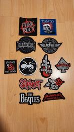 Rock Patch Collectie - Metallica, AC/DC, Beatles..., Verzamelen, Speldjes, Pins en Buttons, Ophalen of Verzenden