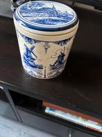 Delfts Blauw Pot met Deksel, Antiek en Kunst, Antiek | Keramiek en Aardewerk, Ophalen