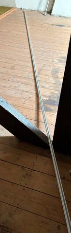 Gordijnrail lengte 4 meter 10 cm, Ophalen, Gebruikt, Wit, 200 cm of meer