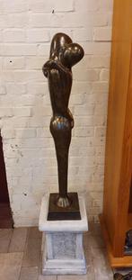 KOPPEL / INNIGE OMHELZING / bronzen tuinbeeld, Nieuw, Info@huisentuindecoratiemarie.nl, Mensenbeeld, Huis en tuin decoratie marie