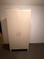 Houten kledingkast met deuren, Huis en Inrichting, Kasten | Kledingkasten, Ophalen, Gebruikt, 100 tot 150 cm, 150 tot 200 cm