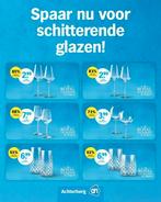 5 volle AH spaarkaarten met kristalzegels, Albert Heijn, Ophalen