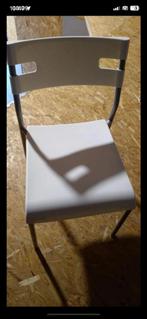 6 witte ikea stoel, Huis en Inrichting, Stoelen, Ophalen, Zo goed als nieuw, Wit