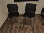 Barkrukken Ikea Volfgang/Lillanas, 2 krukken, Ophalen of Verzenden, Gebruikt, 90 cm of meer