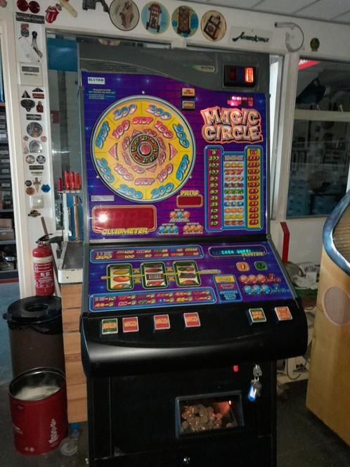 Magic circel maygay hal e-prom, Verzamelen, Automaten | Gokkasten en Fruitautomaten, Gebruikt, Euro, Met sleutels, Ophalen