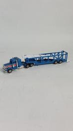 Shinsei Mini Power Kenworth Trailer Autotransport 1:128. S29, Tweedehands verkoop, Tweedehands verkoop, Gebruikt, Auto