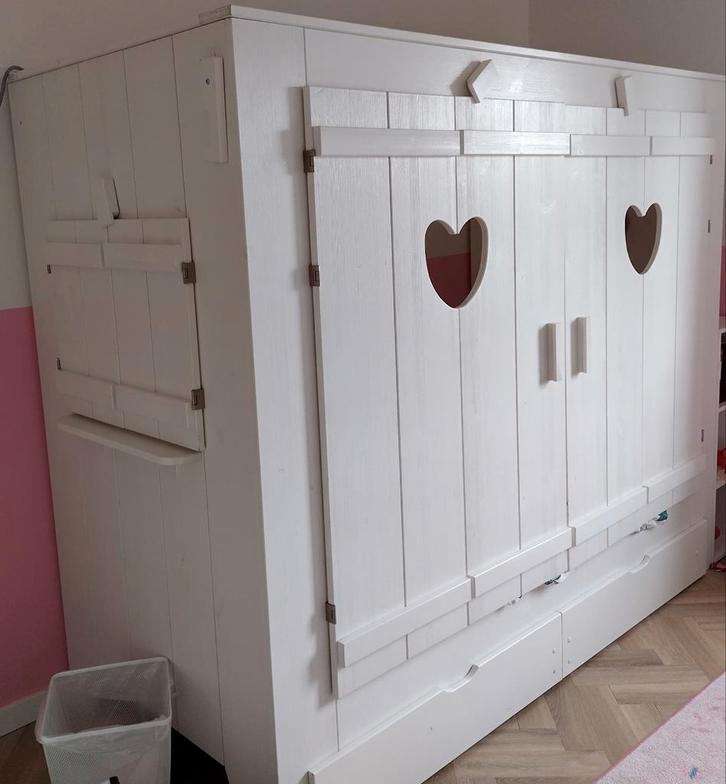 Bedstee Lief!, Kinderen en Baby's, Kinderkamer | Bedden, Gebruikt, 180 cm of meer, 85 tot 100 cm, Ophalen