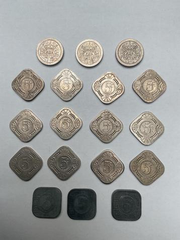 Complete serie stuivers in mooie kwaliteit beschikbaar voor biedingen