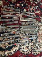 Antieke Heren horloge bandjes apart 18/20/22mm, Overige merken, Staal, Polshorloge, 1960 of later